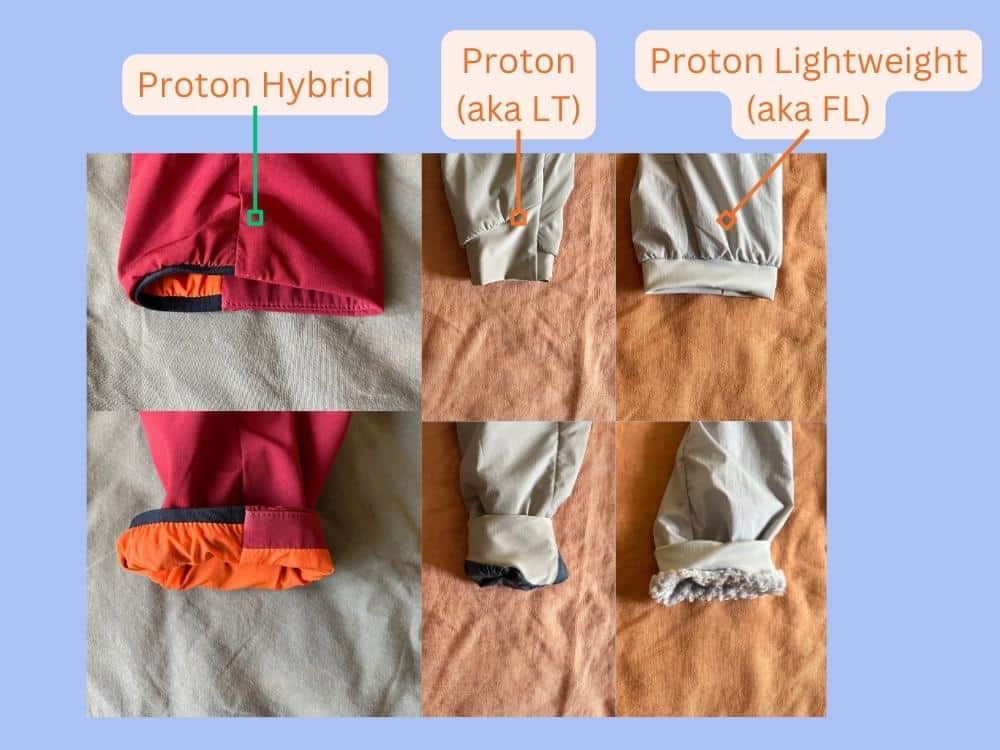 Arc'teryx Proton Hybrid Review Cuffs