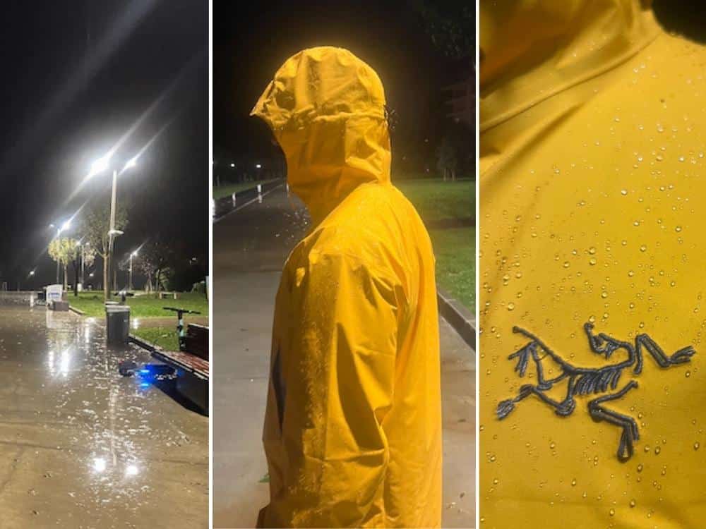 Arc'teryx Beta Jacket Review Water resistance