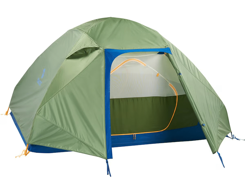 The Marmot Tungsten 4 person backpacking tent