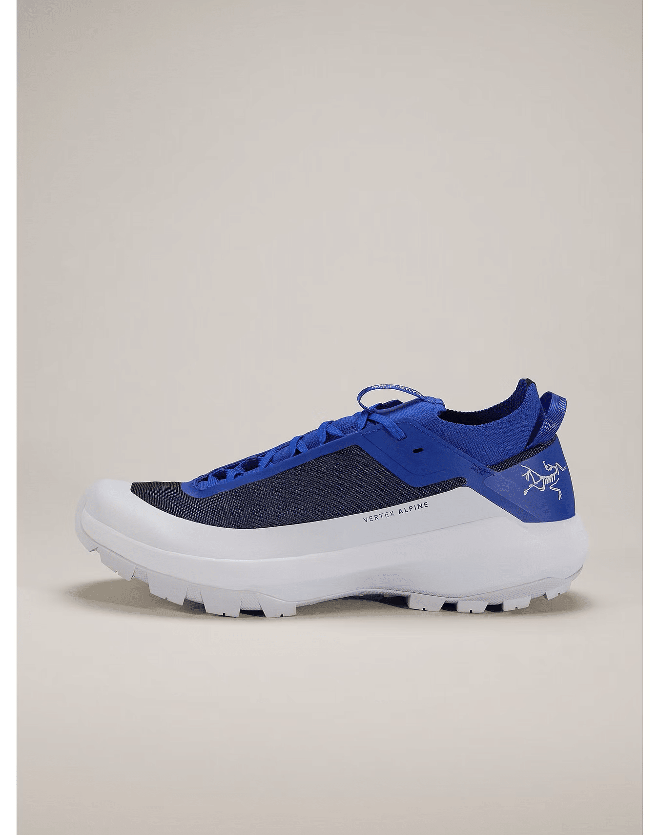 The Arcteryx Vertex Alpine Mens Shoe in Vitality/Solitude