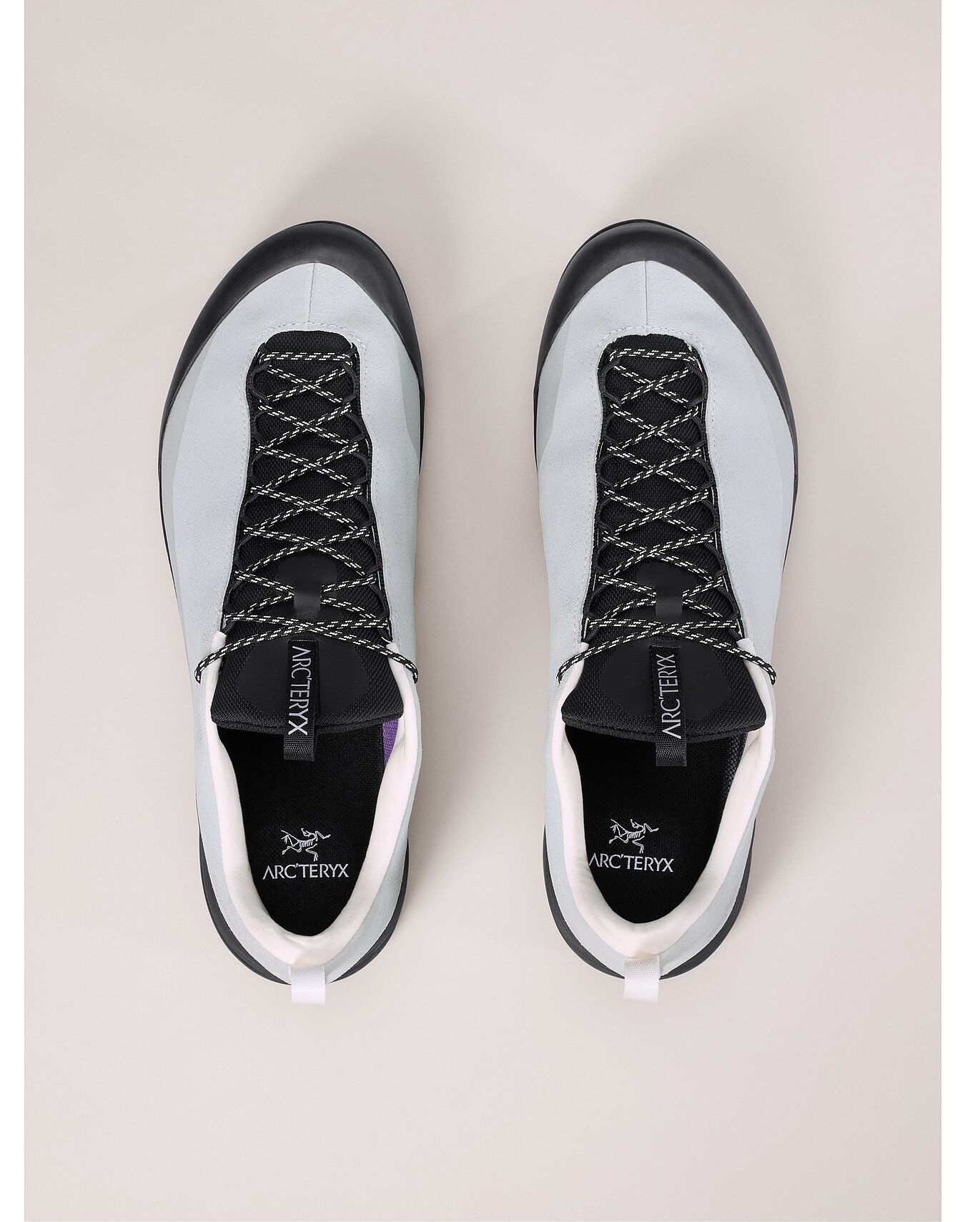 A pair of Arcteryx Konseal FL 2 GTX leather shoes