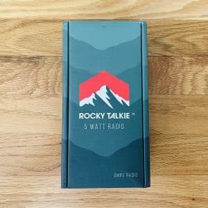 Rocky Talkie 5 Watt Radio unboxing 2