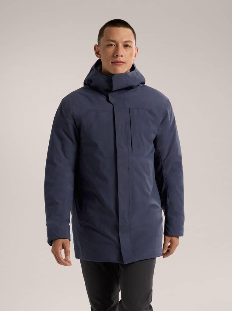 Therme Parka Black Sapphire front view