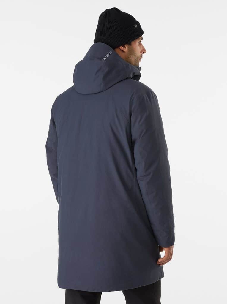 Therme SV Parka in Black Sapphire back view