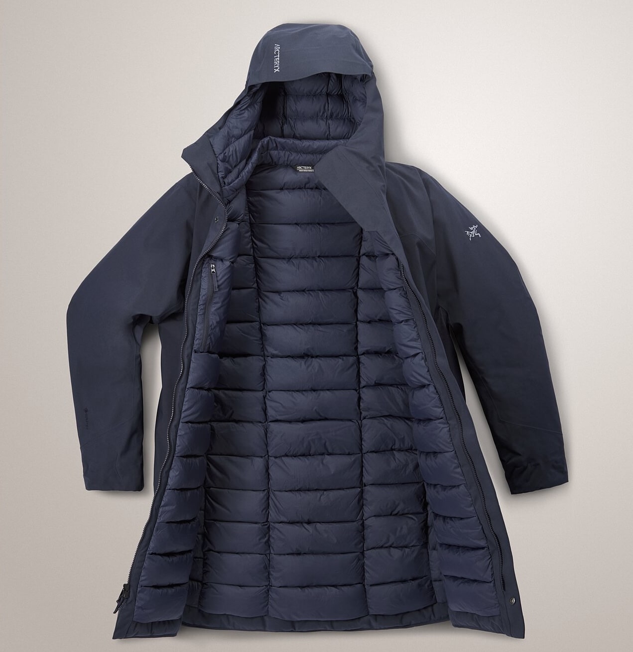 Arc'teryx Therme SV Parka inside view