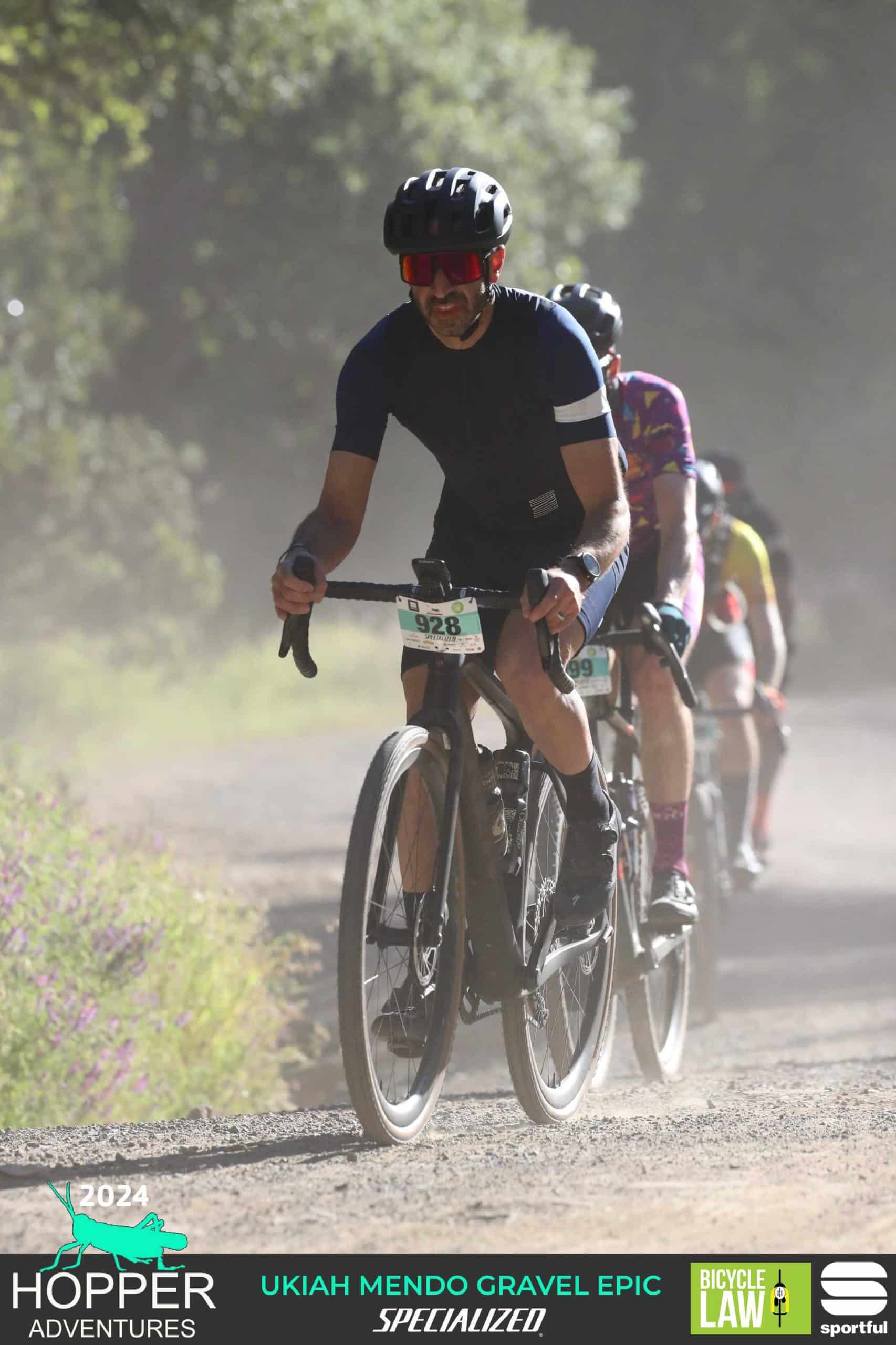 gravel racers at the Grasshopper Ukiah-Mendo Gravel Epic