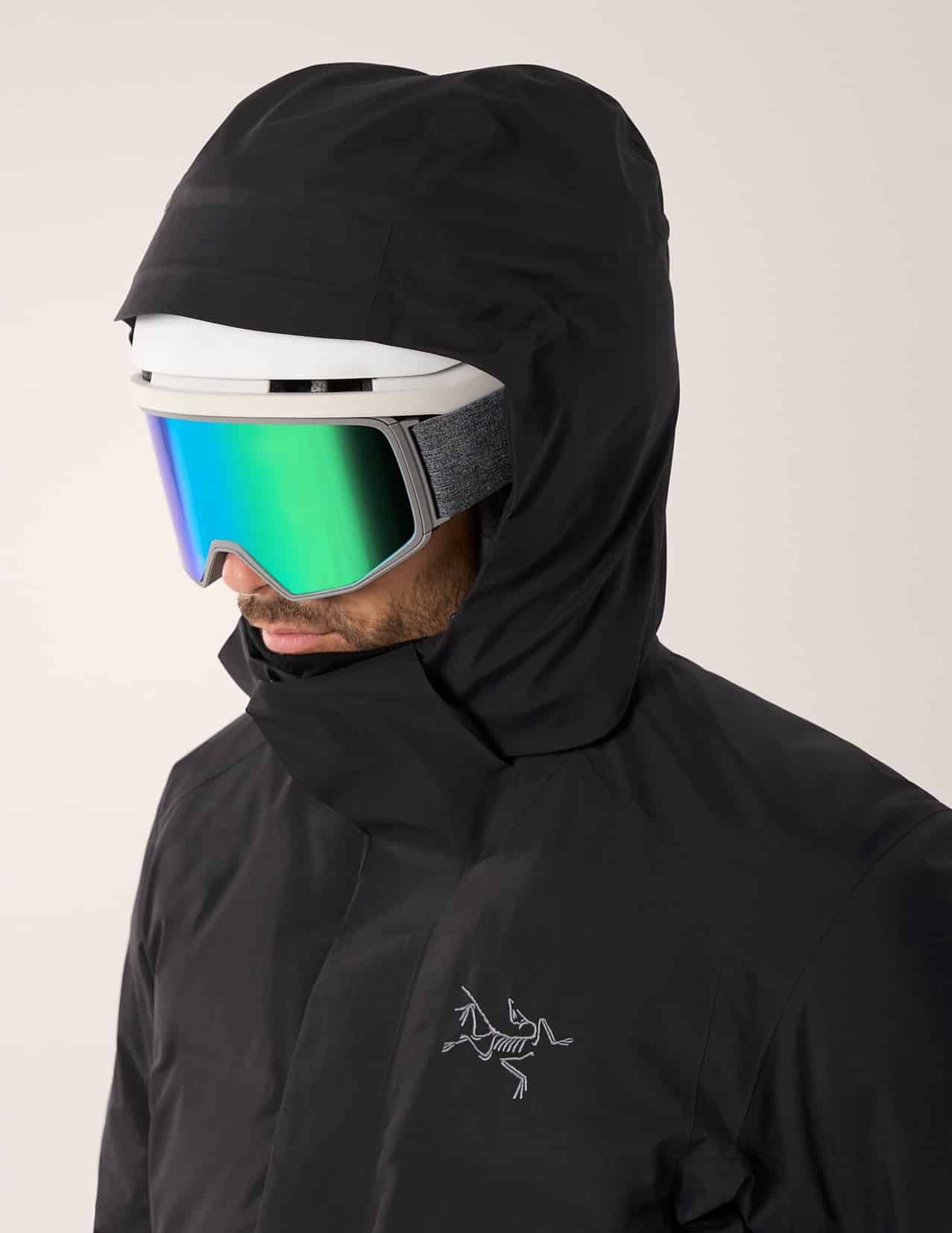Fissile SV Down Jacket helmet-compatible hood