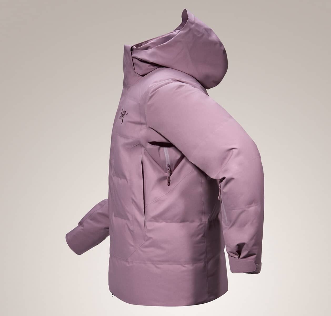 Fissile SV Down Jacket side view with pockets