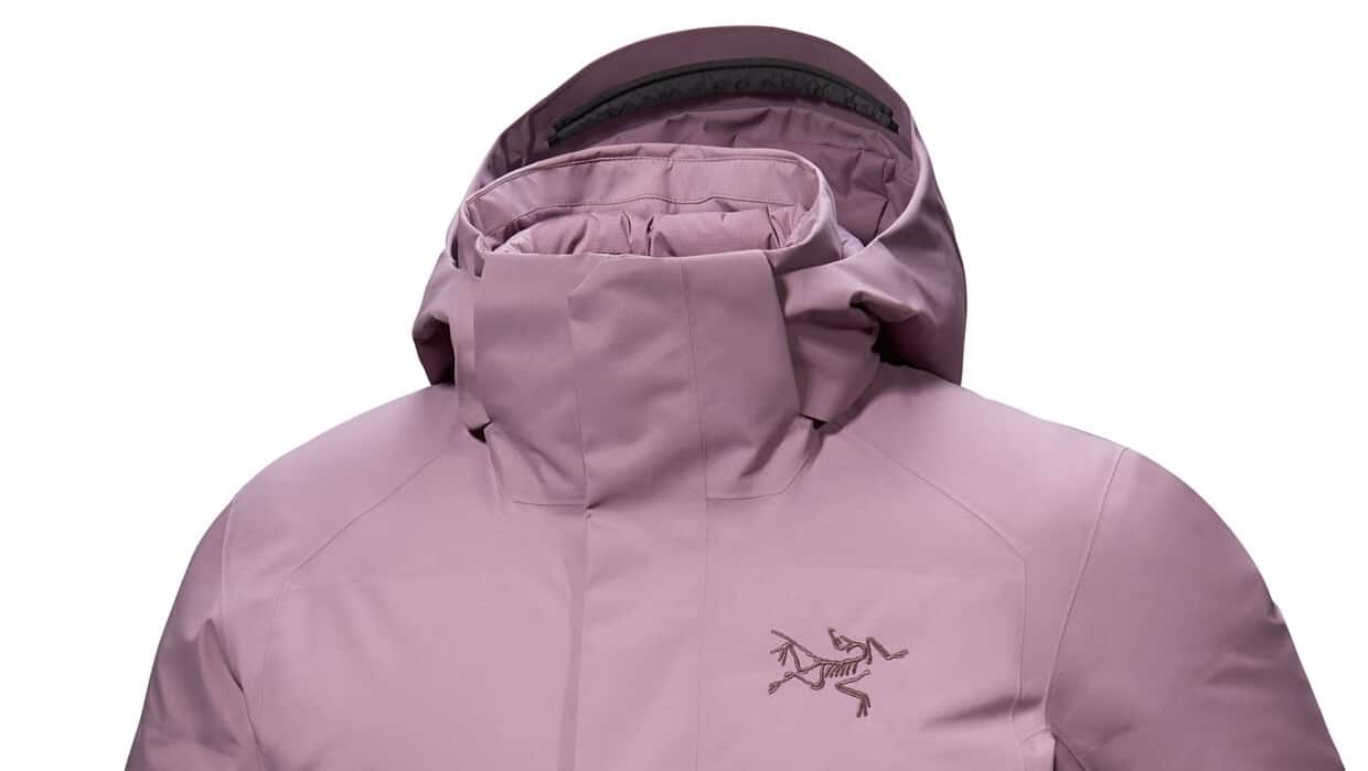 Fissile SV Down Jacket hood and collar