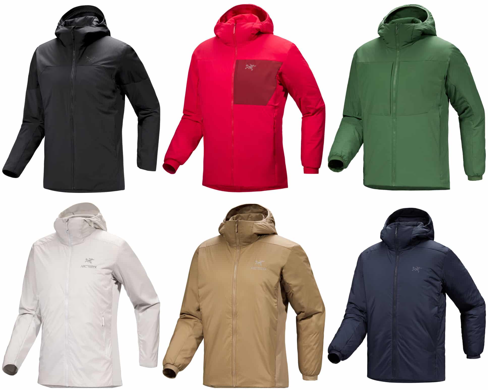 Arc'teryx Proton vs Atom jacket comparison