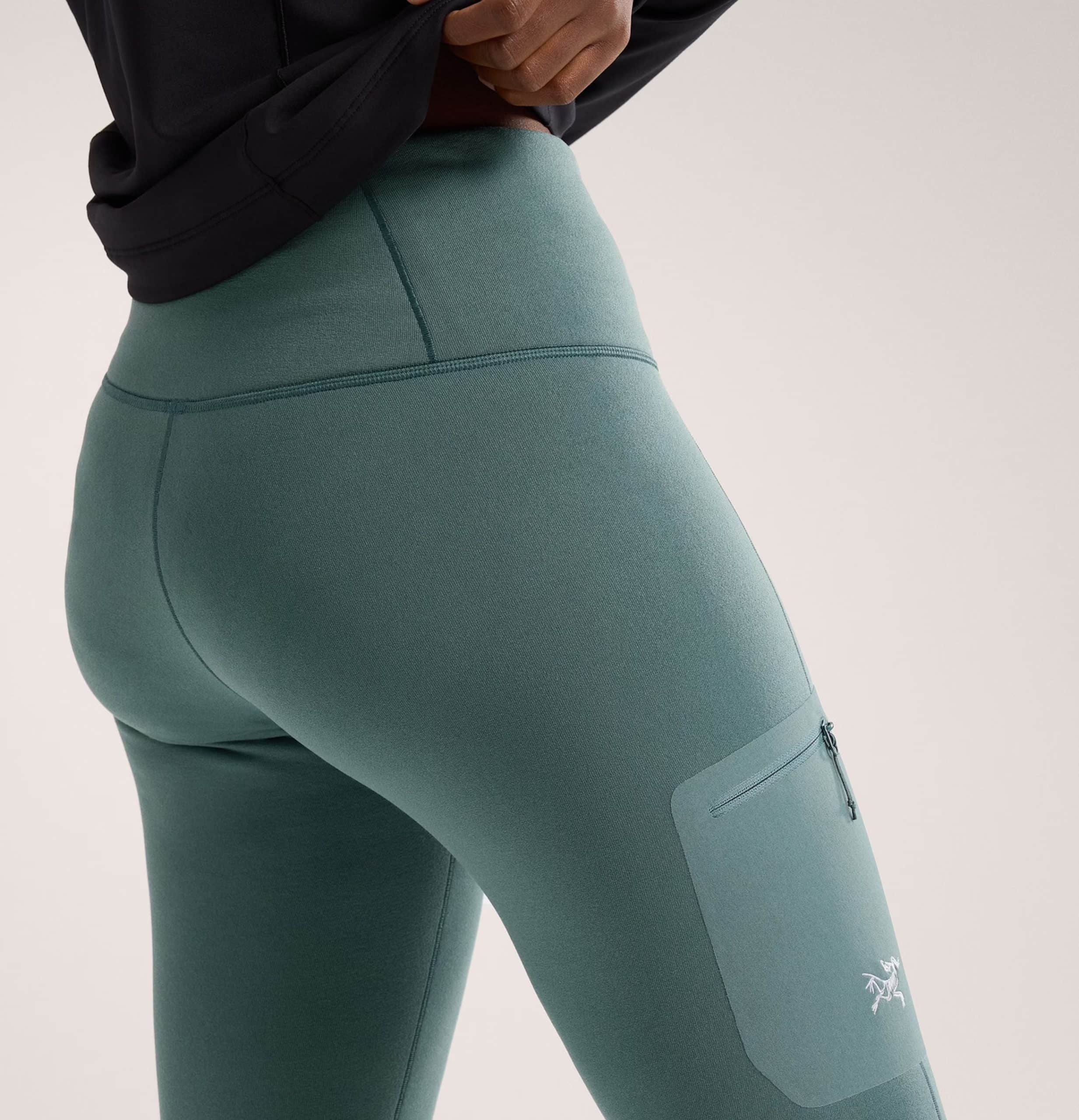 The Arc'teryx Rho Heavyweight tight.
