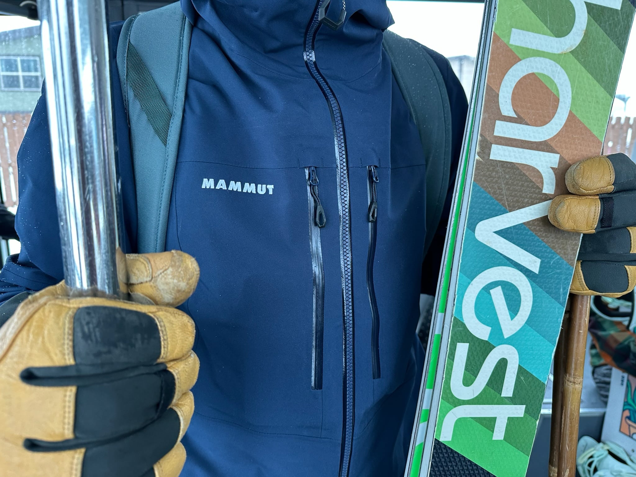 Mammut Stoney HS Jacket exterior chest pockets
