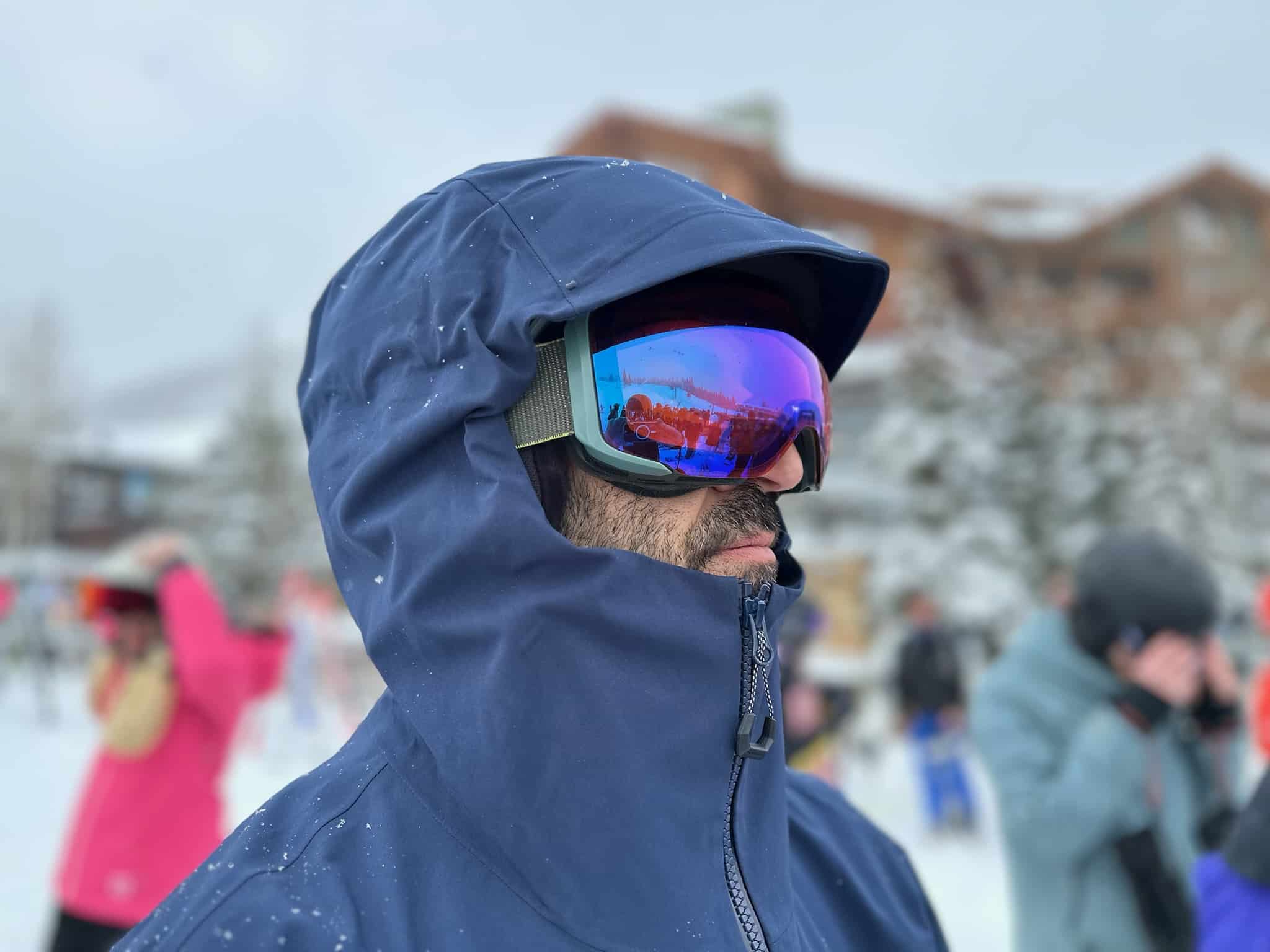 Mammut Stoney HS jacket hood profile