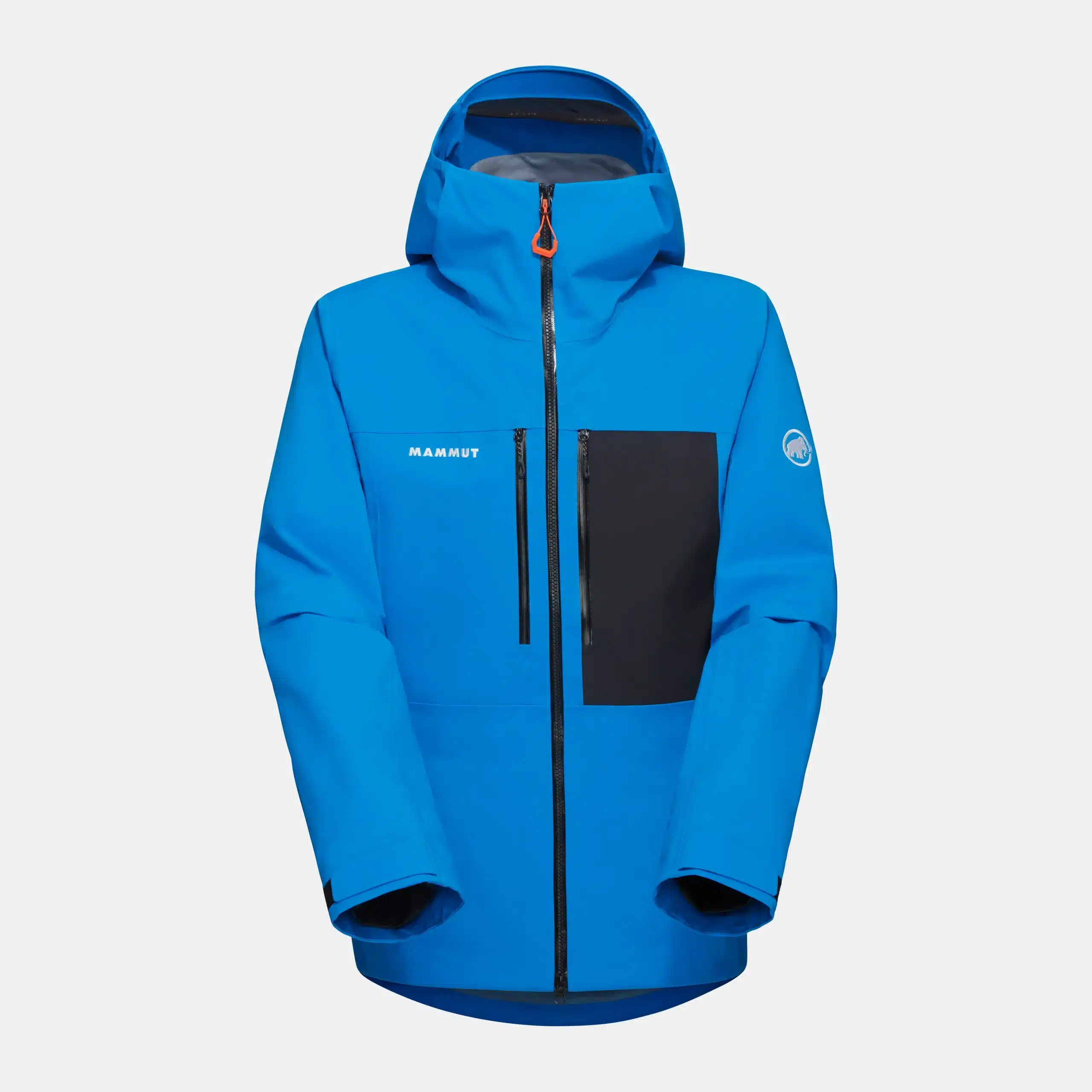 mammut_stoney_hs_jacket_mens Mammut Stoney HS mens jacket in Glacier blue-black