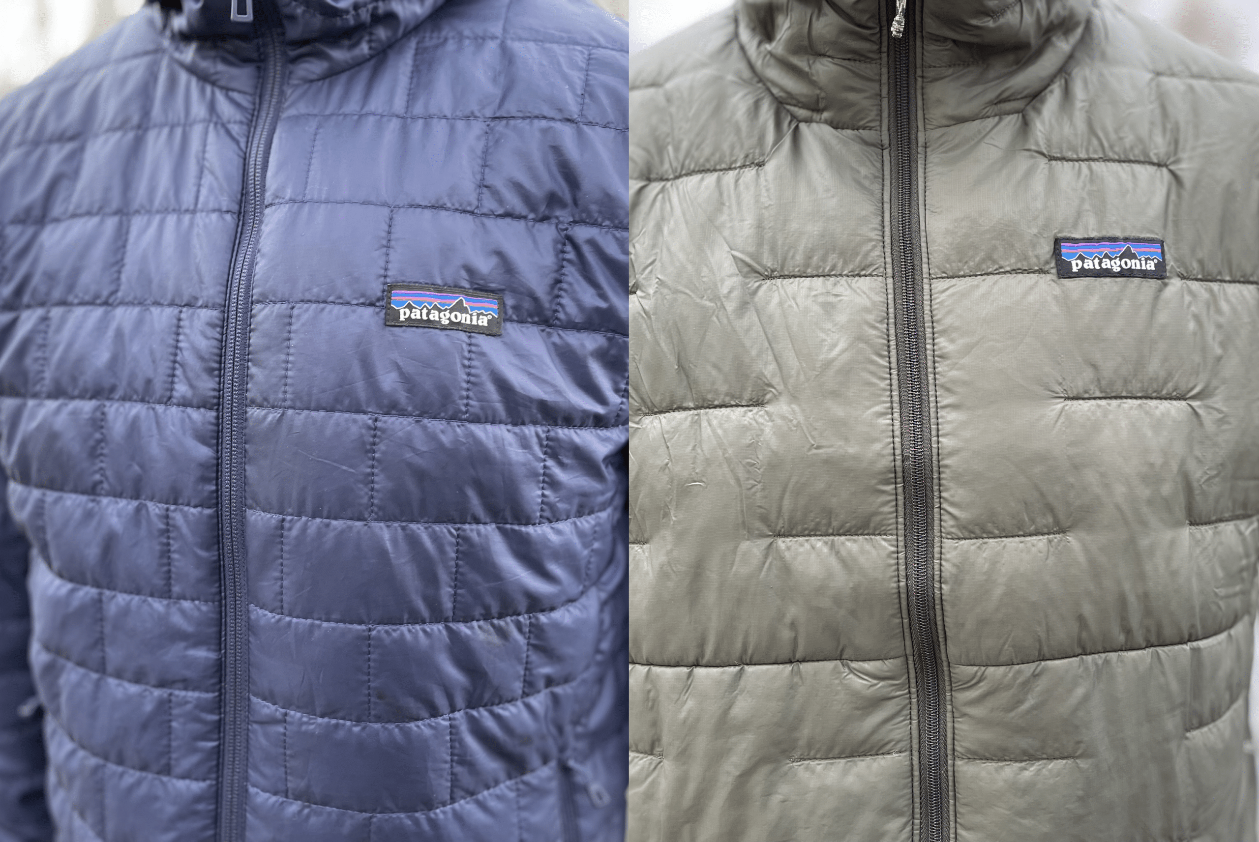 Image showing the fabric of the Patagonia Nano Puff vs Micro Puff