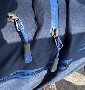 Stio Environ Jacket has YKK zippers throughout with silicone pull tabs that are easy to grab with gloves on