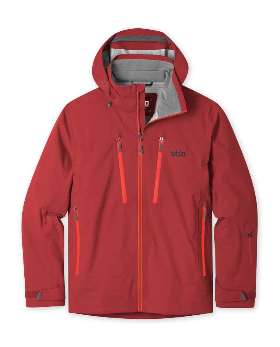 Men's Stio Environ Jacket in red