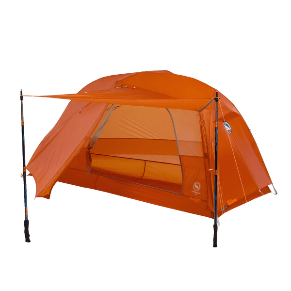 Copper-Spur-UL-1-open A Big Agnes Copper Spur UL1 ultralight backpacking tent with the rainfly door open.
