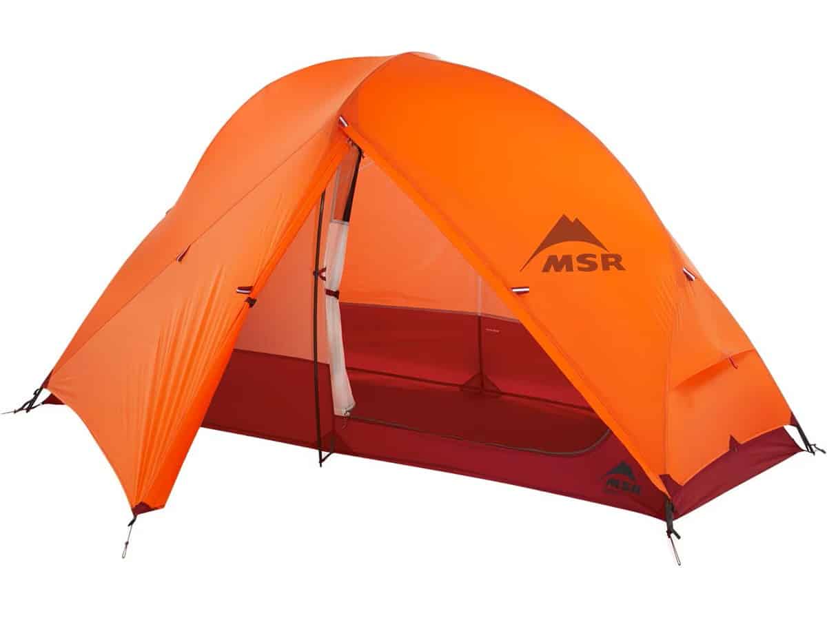 Image of the MSR Access Ultralight 1 person 4-season backpacking tent.