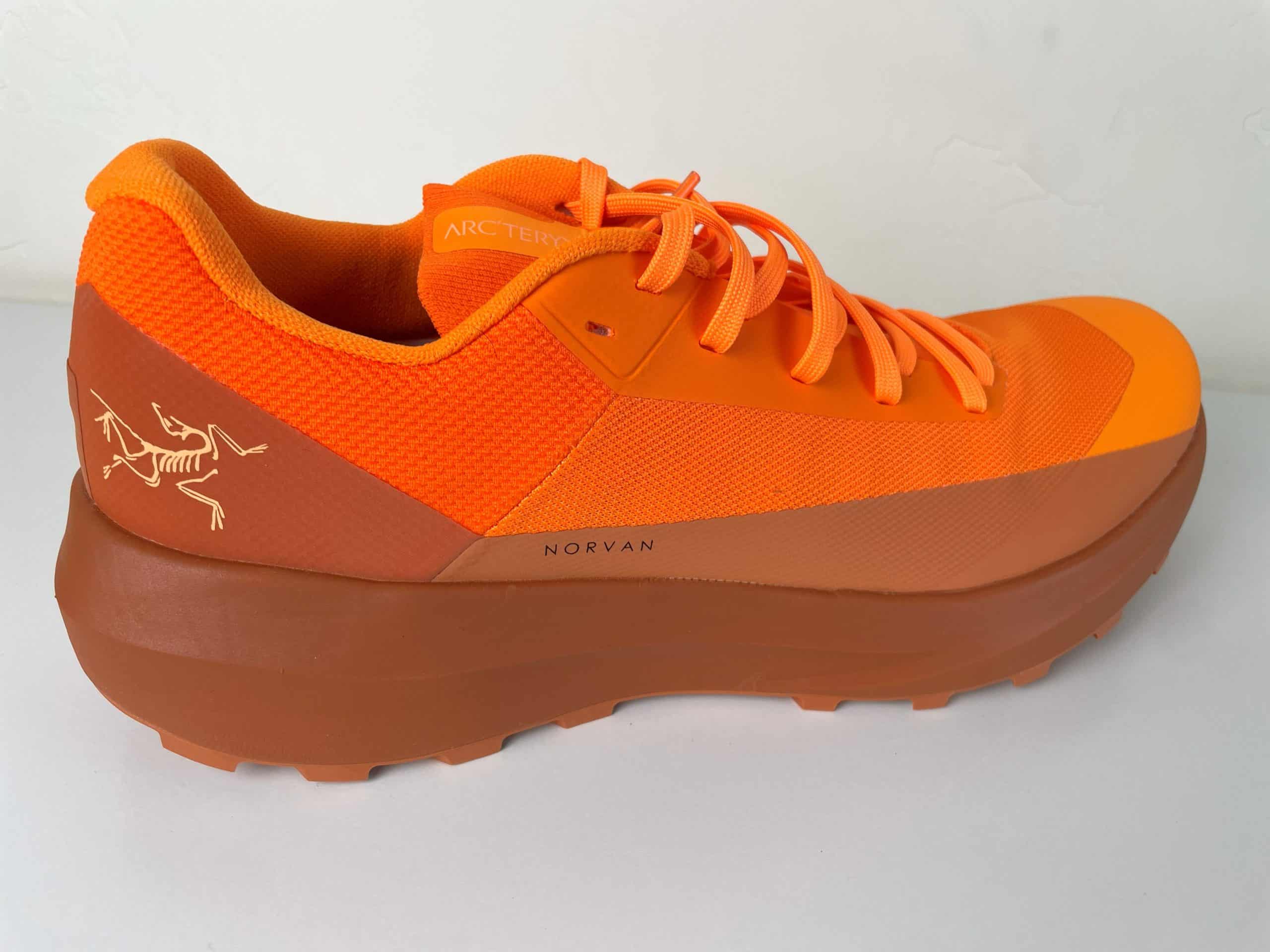 Profile image of the men's Arc'teryx Norvan 4 long distance trail running shoe in Verve /
Ginger