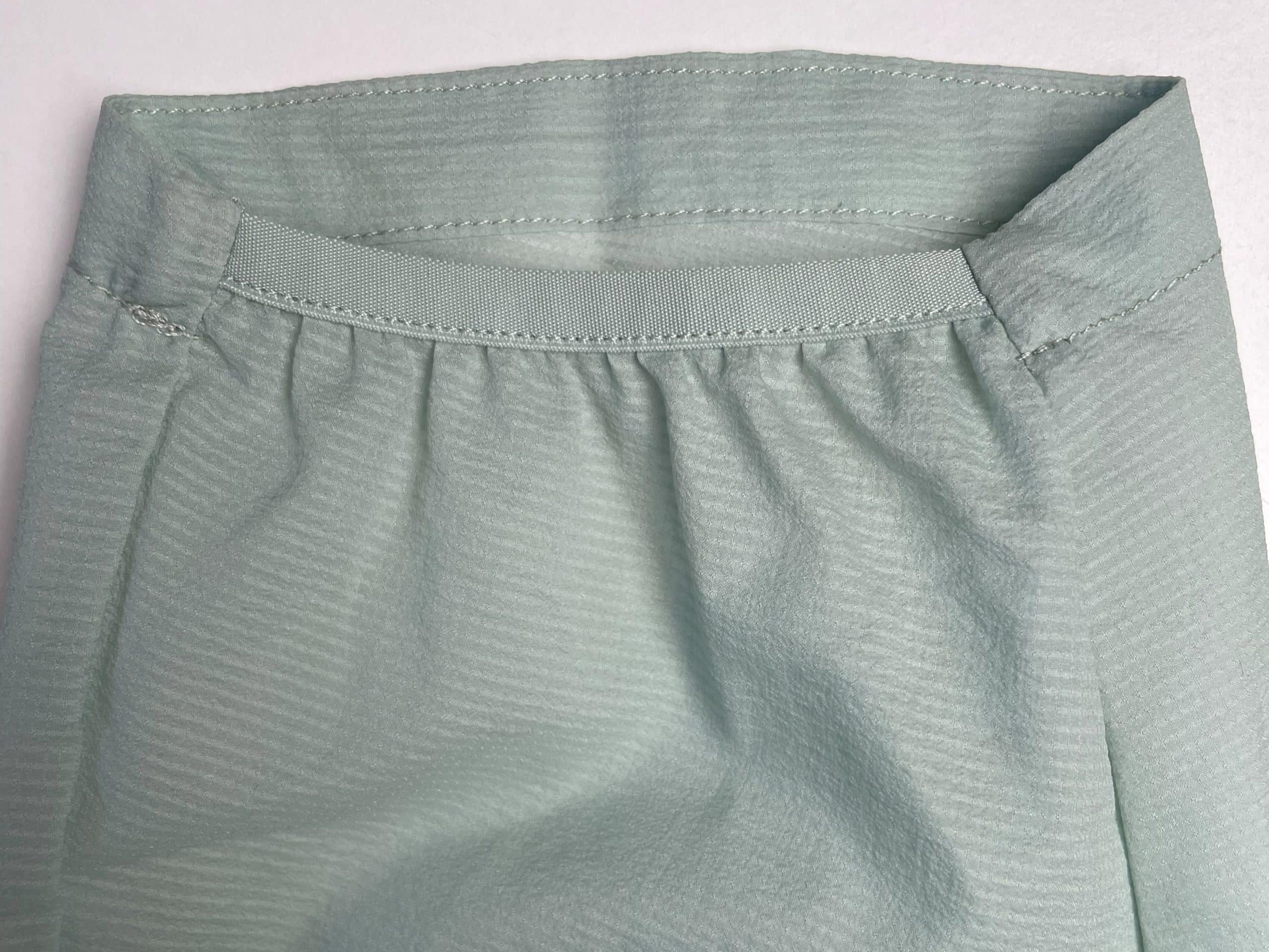 A closeup image of the cuff on the Arc'teryx Incendo Airshell Hoody.