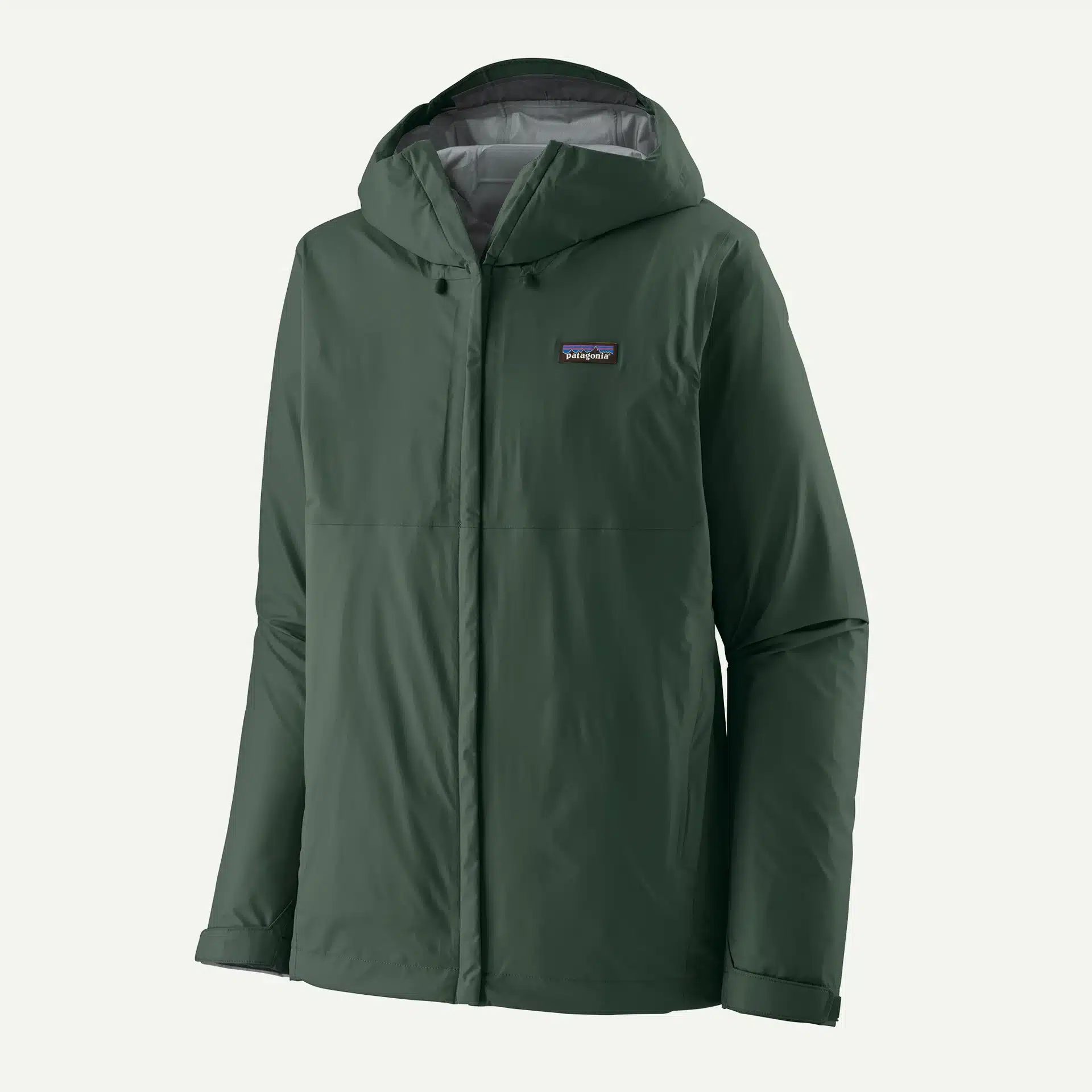 patagonia_torrentshell_3l_mens_green The men's Patagonia Torrentshell 3L rain jacket in Old Growth Green.