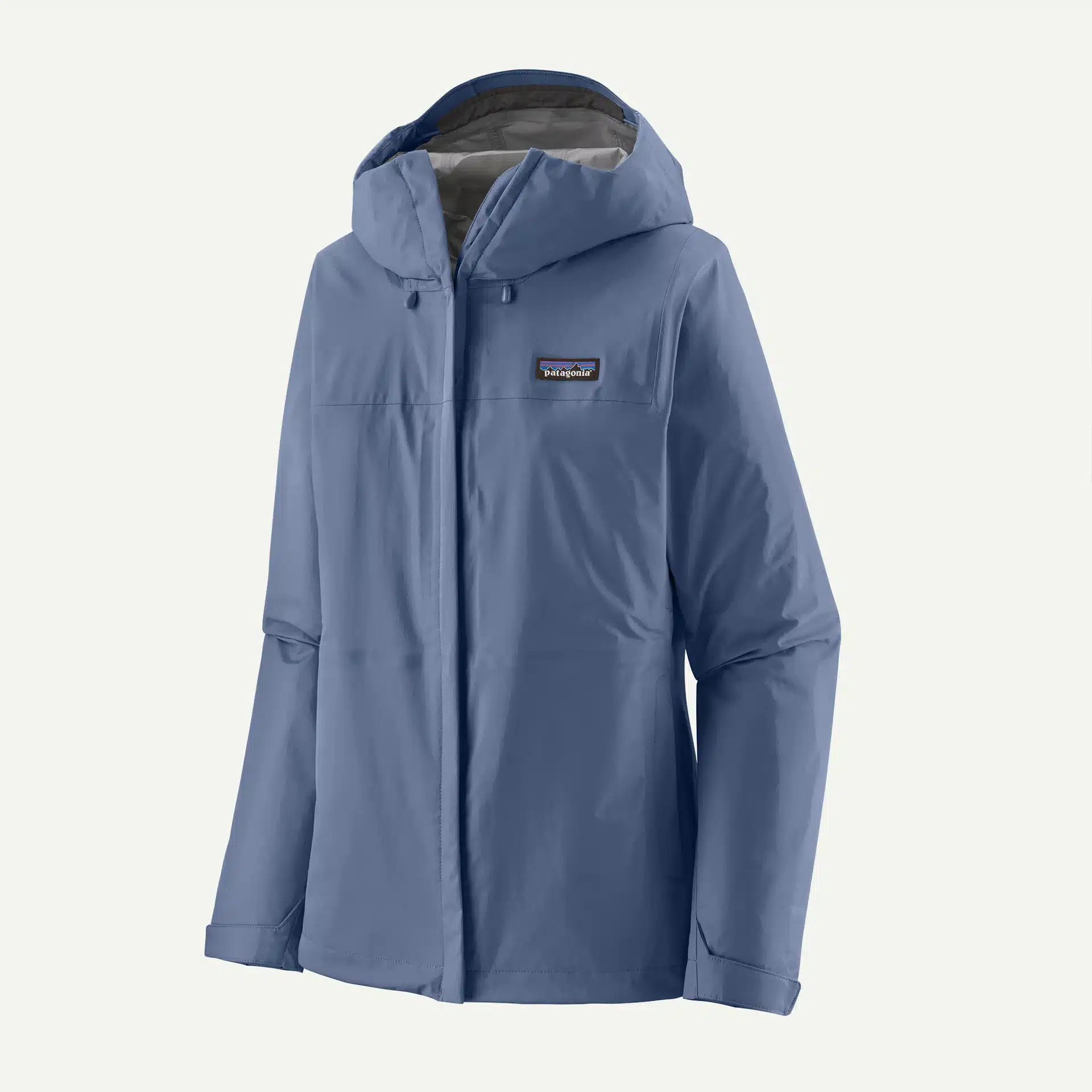 patagonia_torrentshell_3l_womens_blue The women's Patagonia Torrentshell 3L rain jacket in Current Blue.