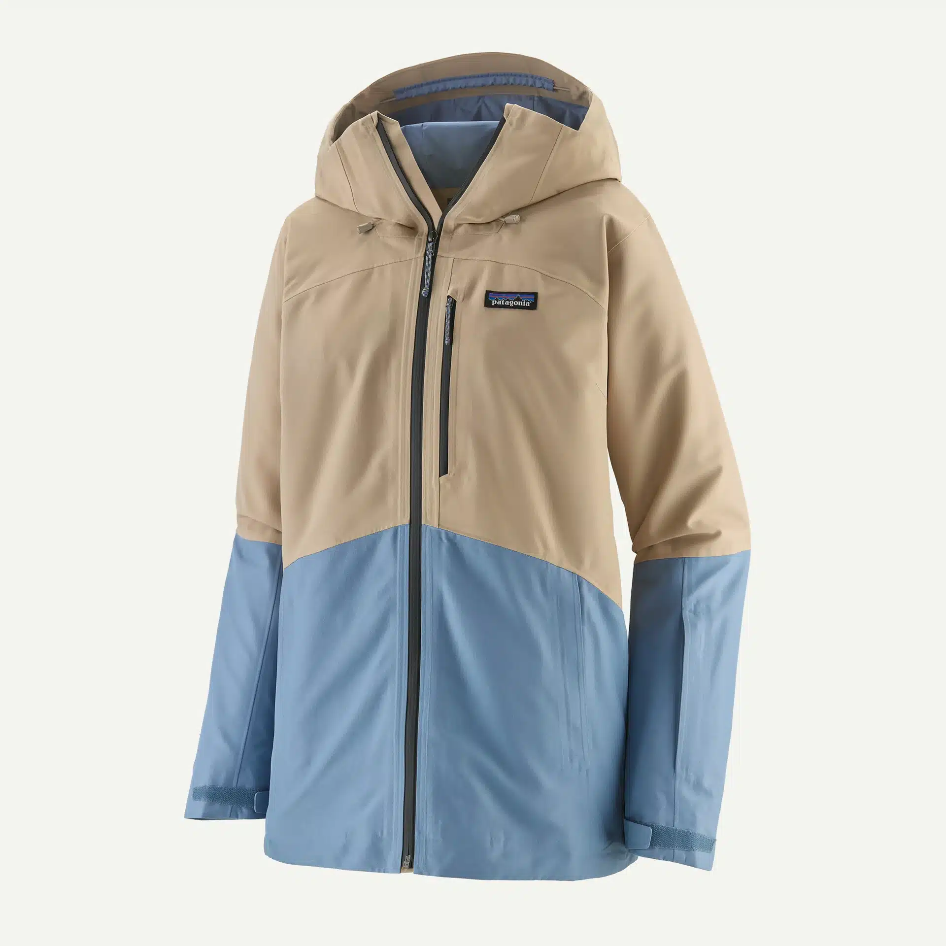 patagonia_powder_town_womens The Patagonia Powder Town women's jacket in Oar Tan.